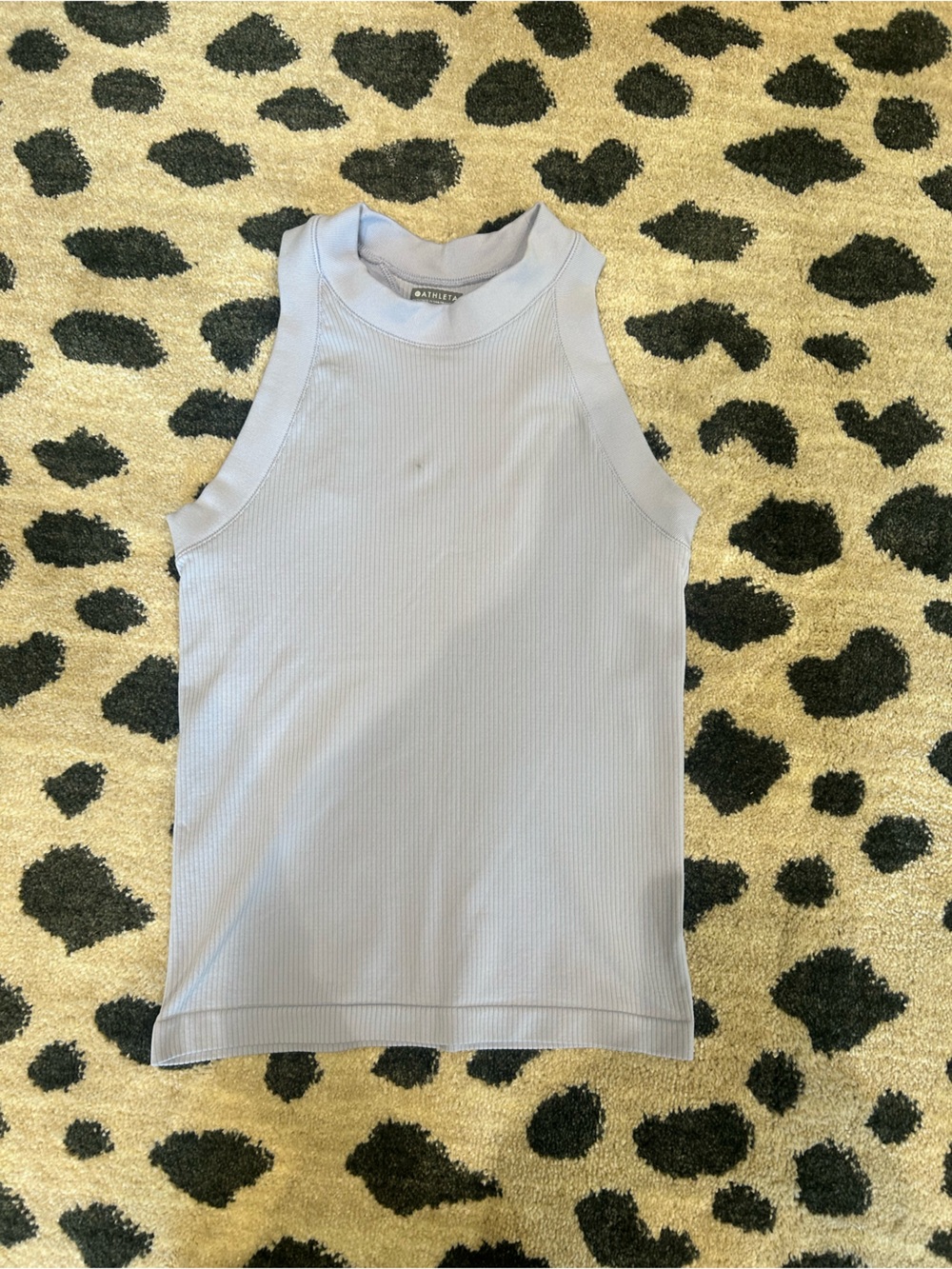 Athleta Women’s Ribbed Tank Top in Light Purple- XS